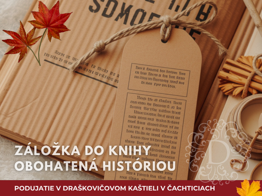 Záložka do knihy obohatená históriou