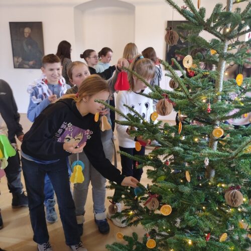 Vianočné tvorivé dielne pod vedením našej novej múzejnej pedagogičky